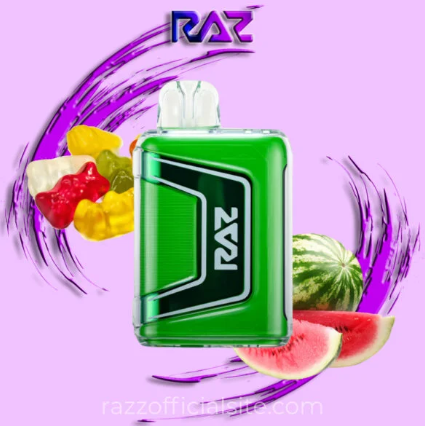 White Gummy Watermelon Raz