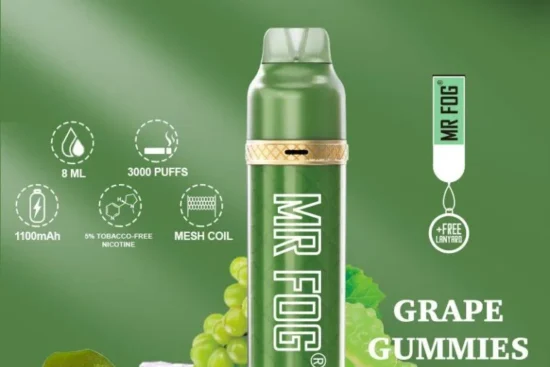 Mr Fog Max Air Grape Gummies
